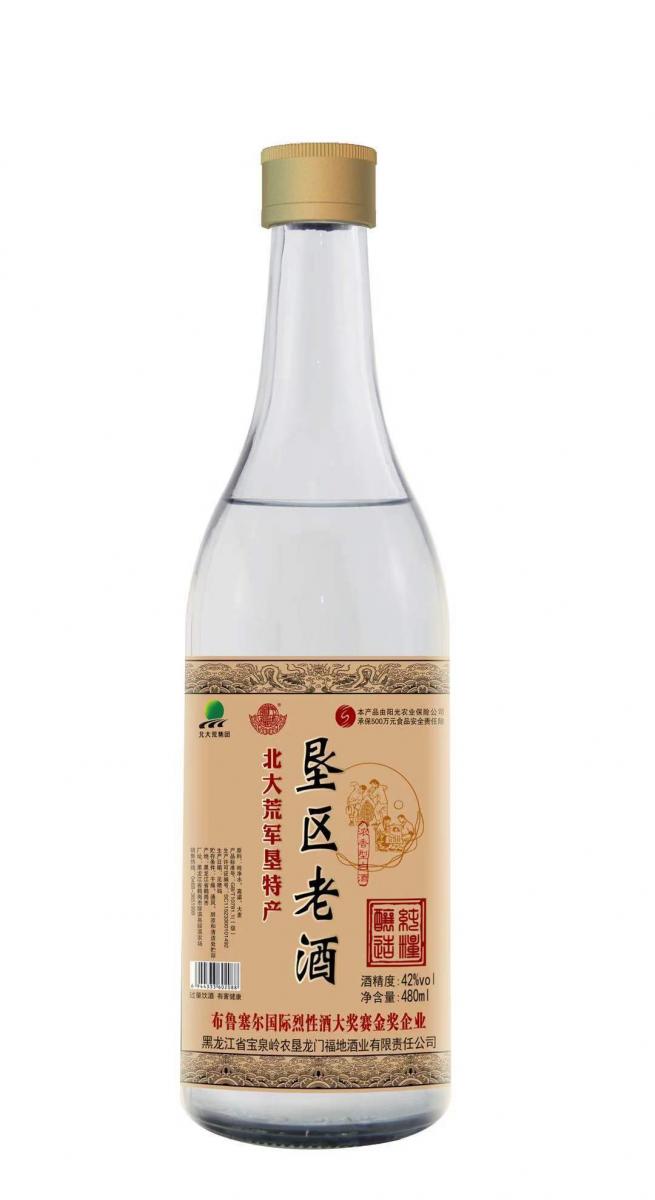 北大荒军垦特产——北大荒垦区老酒〈10年陈酿〉系列大高梁〈8年